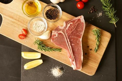 Loin Steak Foto stock
