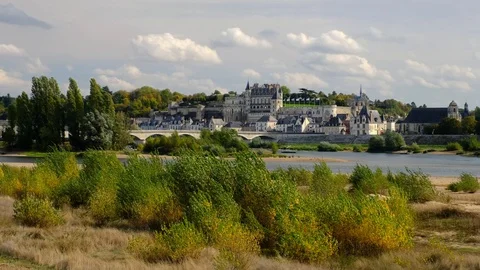 Loire - Amboise Stock Footage 96883638
