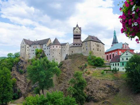 Loket Castle Stock Photos