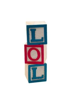 Lol blocks Stock Photos