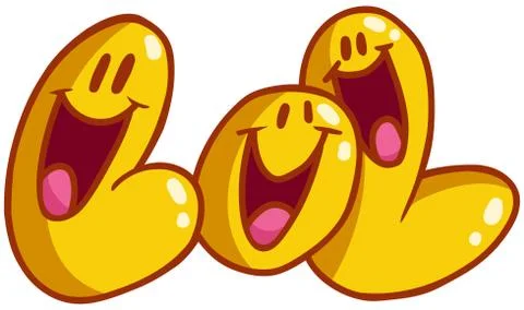Lol word Stock Illustration
