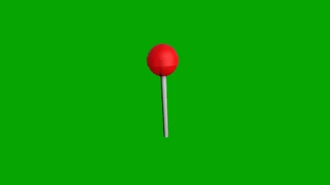 Lollipop animation chroma key background Vidéo 340116385