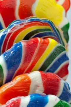Lollipop candy Stock-Fotos