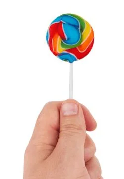 Lollipop candy Stock-Fotos