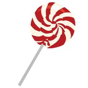 Lollipop Candy Vector Illustration Stock Illustration