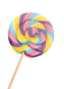 Lollipop closeup Stock Photos