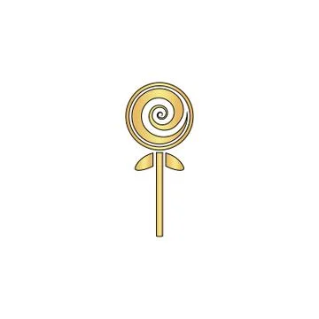 Lollipop computer symbol 스톡 일러스트