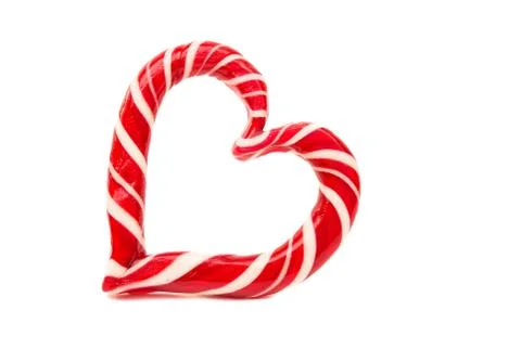 Lollipop heart Stock Photos