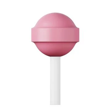 Lollipop high quality 3d render illustration. Stock Illustration