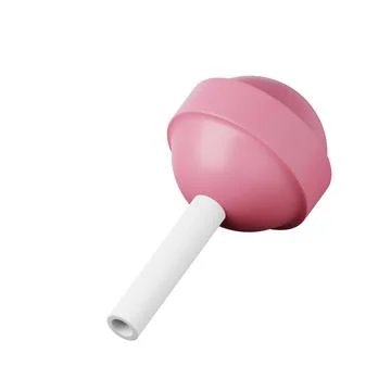 Lollipop high quality 3d render illustration. イラスト素材