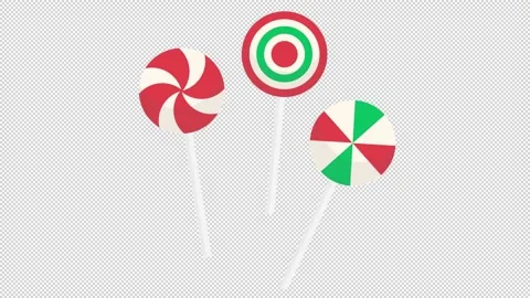 Lollipop Icon Video stock 205038032