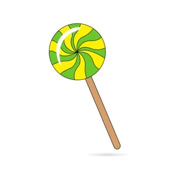 Lollipop Illustrazione stock