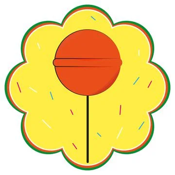 Lollipop Illustrazione stock