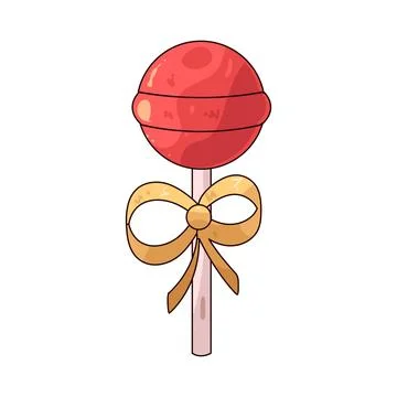 Lollipop illustration Stock Illustration