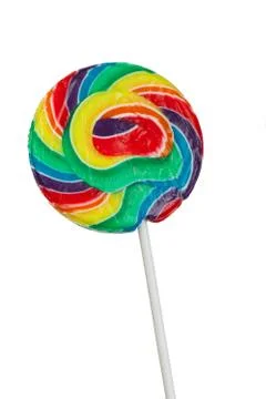 Lollipop isolated Foto stock