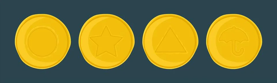 Lollipop with a pattern. Vector illustration. Stock Illustration