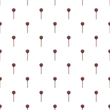 Lollipop seamless pattern creating a sweet dessert background Illustrazione stock