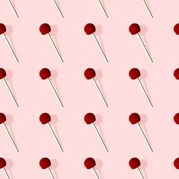 Lollipop seamless pattern Stock Photos