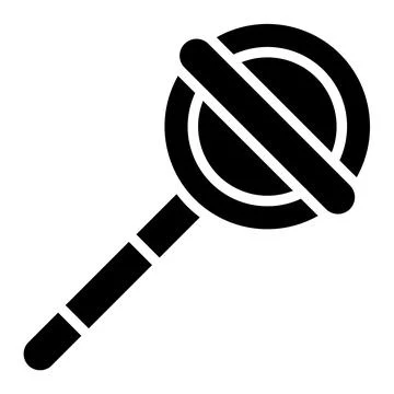 Lollipop Vector Icon Design Illustration Stock Illustration