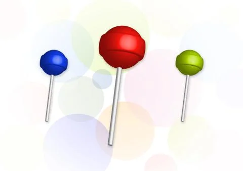 Lollipops Stock Illustration