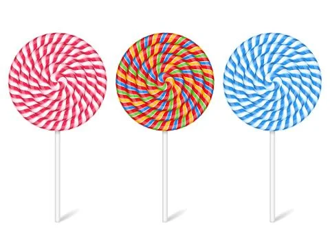 Lollipops Stock Illustration