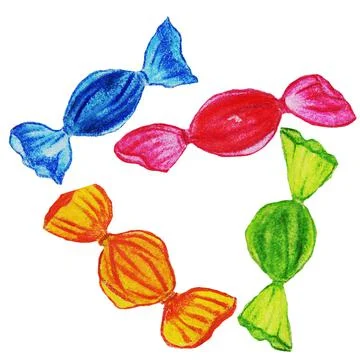 Lollipops Stockillustratie