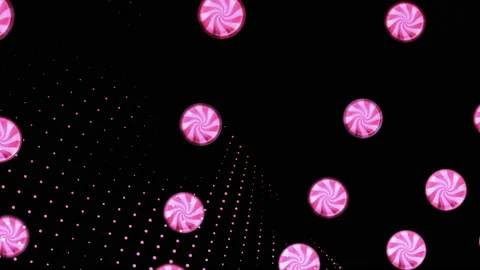 Lollypop video template motion particles Stock-Footage 139010945