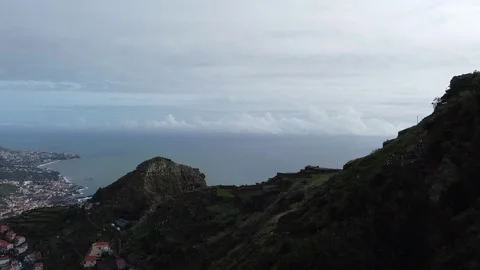 Lombo do Facho to seaview Stock Footage 261560842