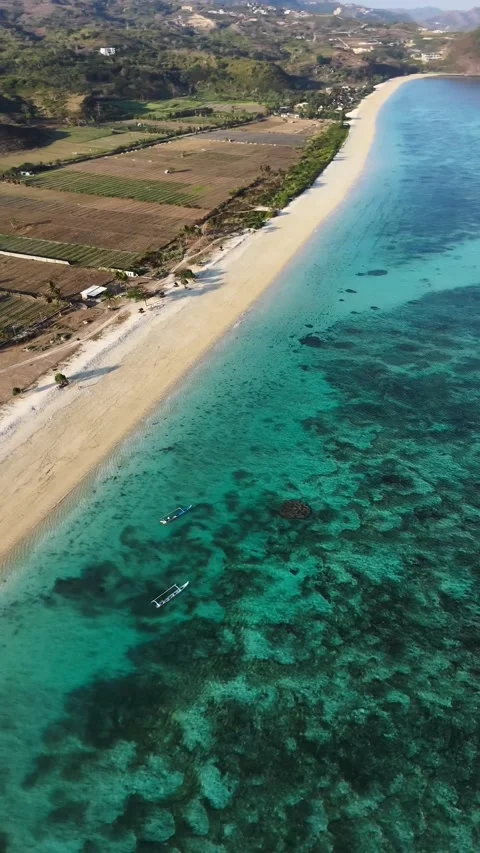 Lombok beach Stock Footage 344576101