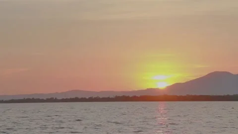 Lombok sunset Stock Footage 170883483