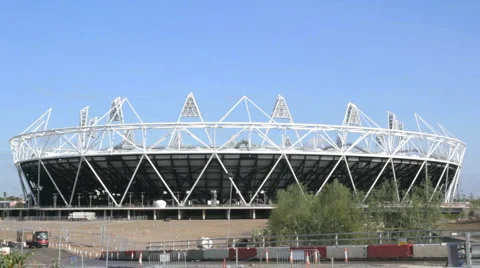 London 2012 Olympic Stadium Stock Footage 6000906