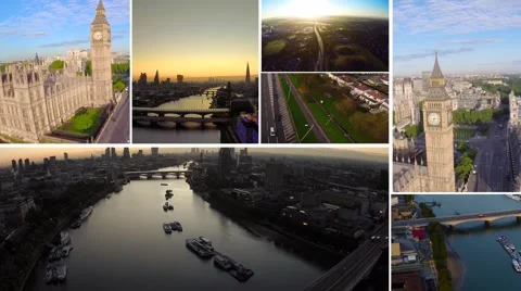London aerial Stock Footage 48223363