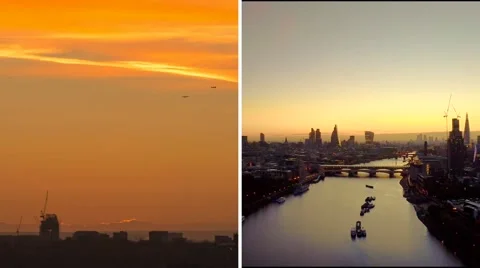 London aerial Stock Footage 48223384