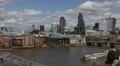 London Aerial View Skyline Commuters Commuting Office Towers Corporate Buildings HD Footage