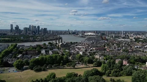 London and River Thames Stock Footage 280088412
