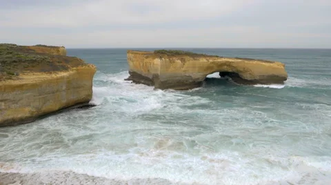 London Arch in Victoria, Australia Stock Footage 59779514