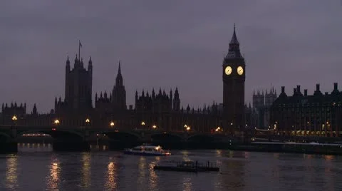 London Big ben Vídeo Stock 10744619