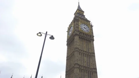 London, Big Ben Low Angle Stock Footage 73712452