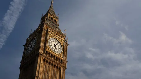 London BIG BEN Timelapse Stock Footage 33197284