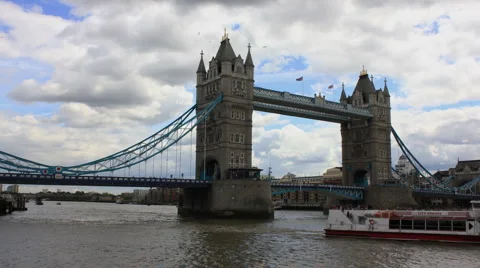 London Bridge Close Up Stock Footage 5164675