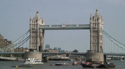 London Bridge Stock Footage 91289
