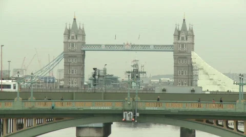 London Bridge Stock Footage 376951
