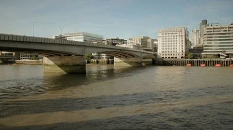 London Bridge Stock Footage 8684855
