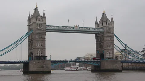 London bridge Stock Footage 24865488