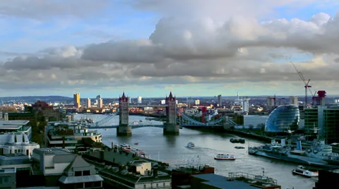 London Bridge 库存影片 33697475