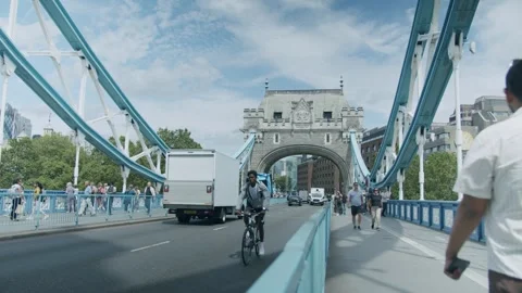 London Bridge Stock Footage 245810977
