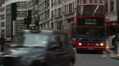 London bus Stock Footage 6707272