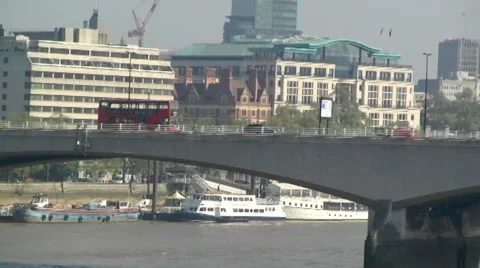 London Bus Video stock 37014933