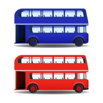 London Bus Stock Illustration