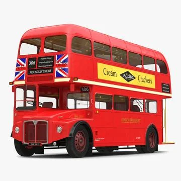 London Bus Routemaster 3D Model